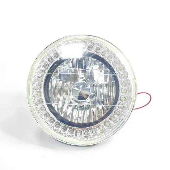 Hot Sale 7 Inch Round BMC Crystal LED Semi-Sealed Beam Headlight with Convex Lens