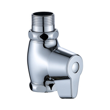 Wholesale Chrome Plated Brass Half Turn Hand Control Toilet Flush Valve for Single Hole Installation