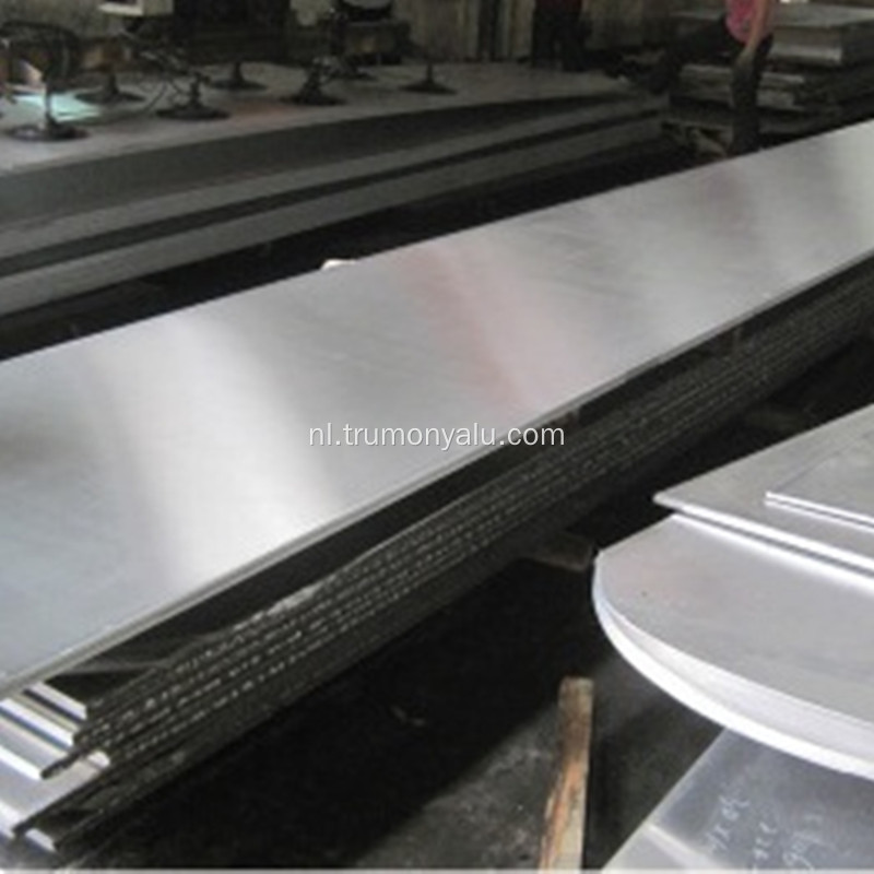 Aluminium blad met grote breedte voor olietank