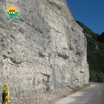 SNS Passive Slope Protection Rock Fall Netting