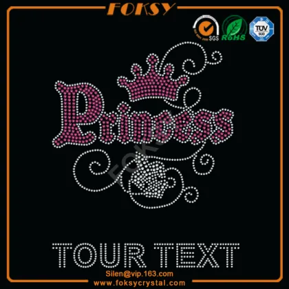 Eagles Your text wholesale rhinestone transfers