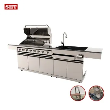 Wholesale Customization Design 8 Burner Indoor BBQ Gas Grill