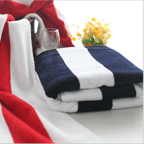 100% Cotton Stripe Bath Towel