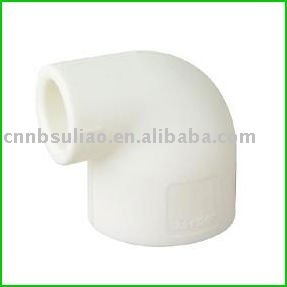 durable and heat resisting plastic 90 degree bend pipe