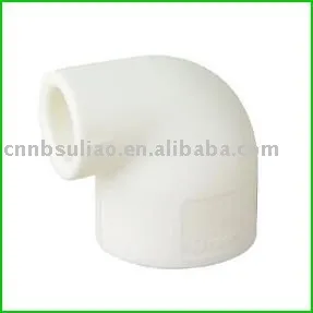 durable and heat resisting plastic 90 degree bend pipe