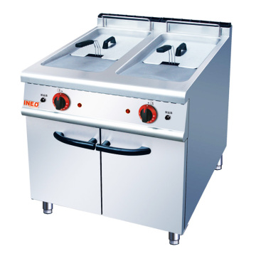 Fryer de profondeur à double panier électrique commercial pour le restaurant de la cuisine du restaurant de l'hôtel
