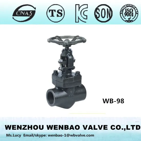 WB-98 Forged steel female thread globe valve 1/2" 3/4" 1" 2" /Globe valve 1500LB