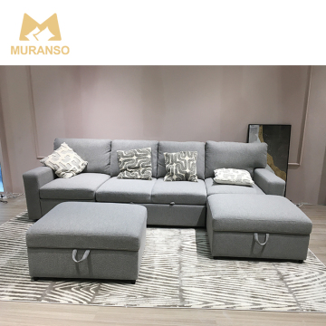 Modern Sofa Bed with Storage: Space Saving Living Room Furniture