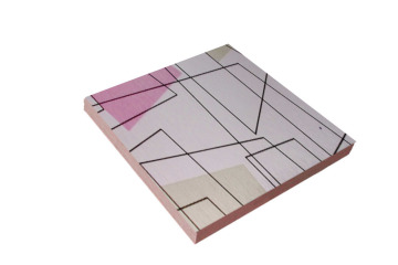 Kitchen cabinet high glossy wood grain MDF board