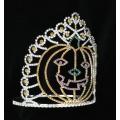 Large Holiday Halloween Pageant Crowns Pumpkin Tiaras