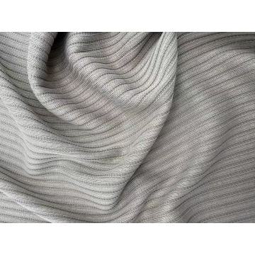 Sandgewaschener Rayon-Polyester-Spandex-Doppelrippstrick