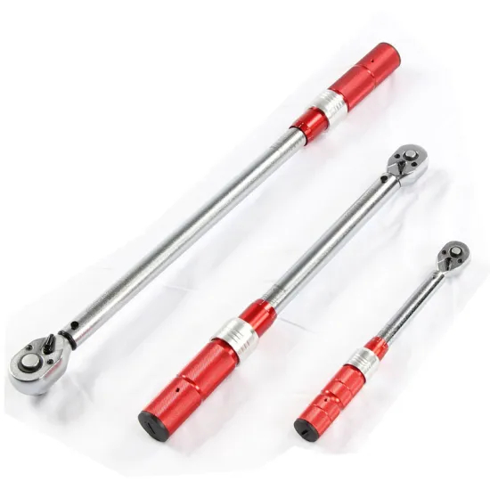Professional 1/2\" Adjustable Mechanical Torque Wrench with 30-210Nm Range and Preset Function