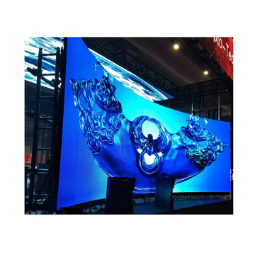 P4 Indoor Flexibel LED -scherm voor aangepaste gebogen vormen