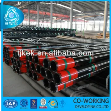 api oil well casing pipes/k55 casing drilling pipe(manufacturer)