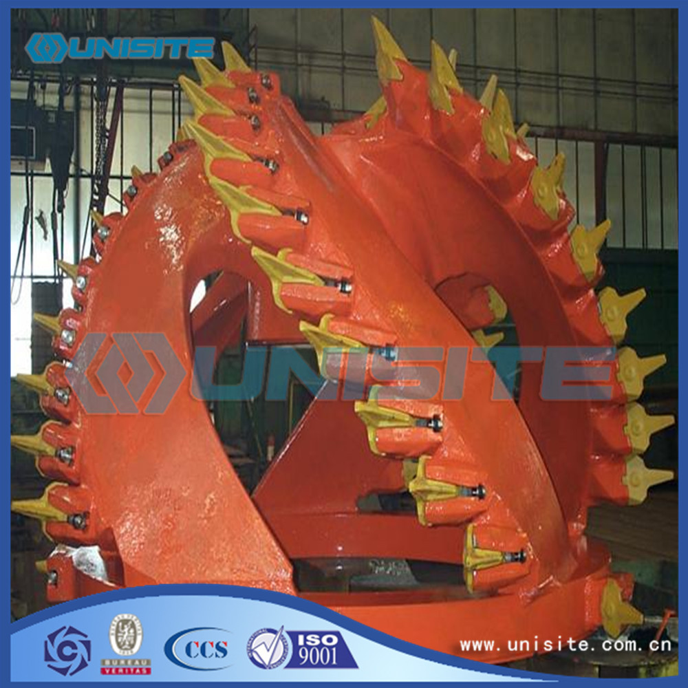 Marine dredge cutter heads