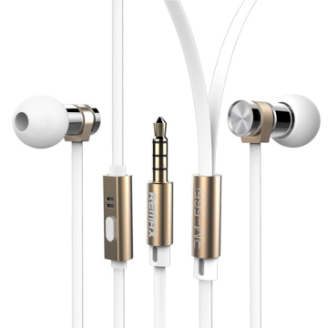 Original Remax 120cm Fashion in ear Earphone good quality wired earphone speaker