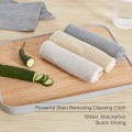 Water Absorption Dish Drying Microfiber stripe texture towel