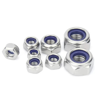 High-Quality Hardware: Shop for M4, M5, M6, M8, M10, M1.6 Hexagon Nyloc/Nylock Nylon Insert Lock Nuts