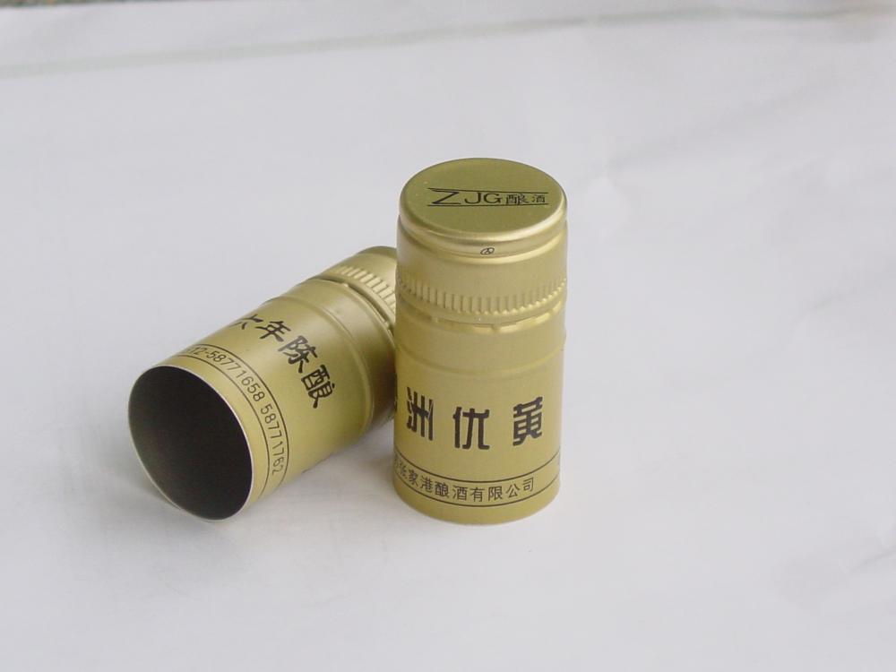 Digital Code Printing Ropp Aluminum Screw Bottle Cap