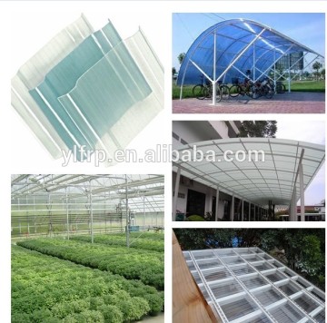 Heat Insulation Building Materials FRP Roof Sheet