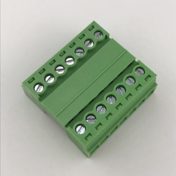 7pin contacts 3.81mm pitch screw pluggable terminal block