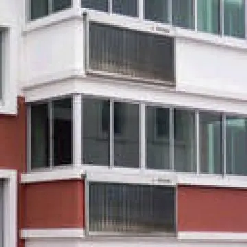 Balcony Hanging Solar heating system