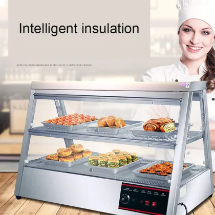 Hot Sales Commercial Fast Food Equipment: Food Warmer Display Cabinet for Catering Industry