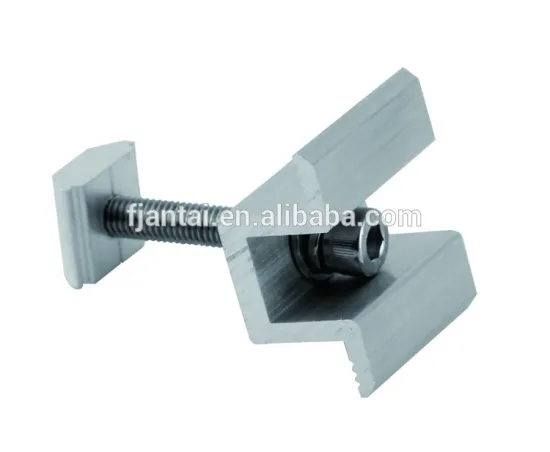 Solar mounting fixing/solar mid clamp made in china