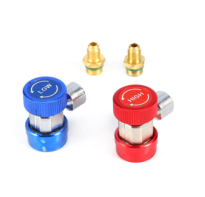 Air Conditioner Refrigerant Brass Mabilis na Coupler