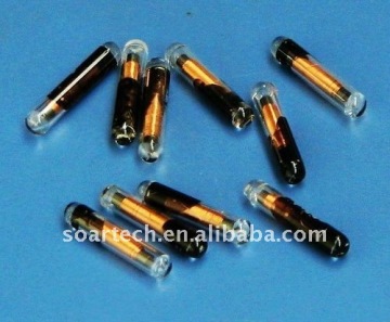 rfid glass tag 1.5*7 for animal