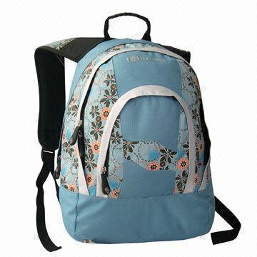 Fashionable Backpack with Organizer and Front Zipper Pocket, Air Mesh at the Back Panel