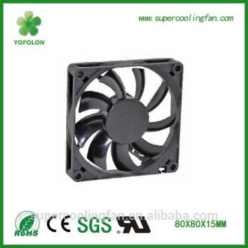 80x80x15mm dc cooling fan 12V 24V Inverter fan