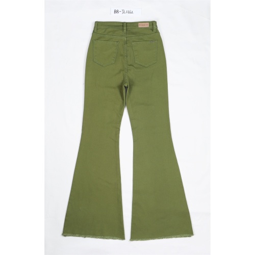 Green Casual Jeans Custom Wholesale