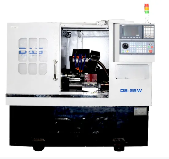 Hot Selling Mini CNC Lathe Machine: Easy Operation, Flat Bed, Metal Whirling, and Precision Machining