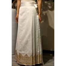 Heritage White Diente De León Seda Mamian Qun