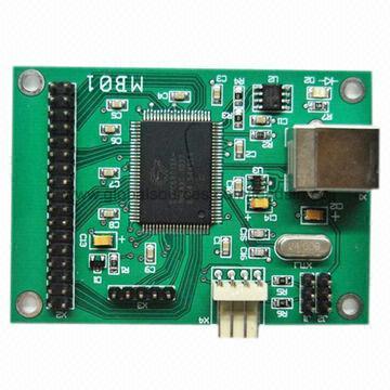 Industrial Control Board Supply with Multilayer, Customized Board Thickness
