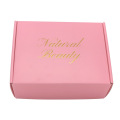 Hot Sale Corrugated Paper Pink Custom Mailer Box