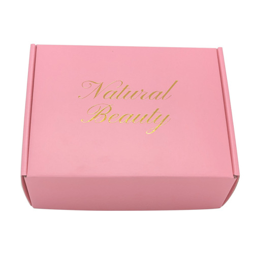 Hot Sale Corrugated Paper Pink Custom Mailer Box