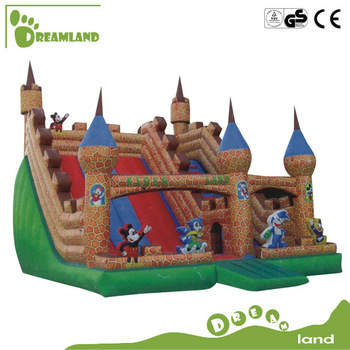 Mickey design commercial cheap inflatable jumping bouncer