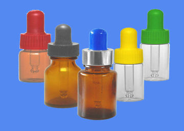 Glass Eye Dropper / Bottle Dropper For Chemical And Cosmetic Industry Am-ged