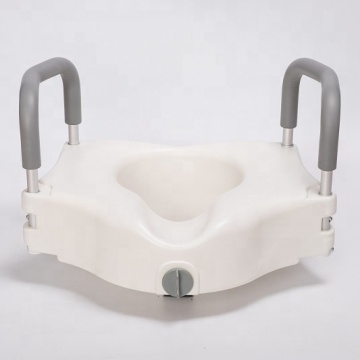 Plastic Detachable And Lightweight Raised Toilet Seat