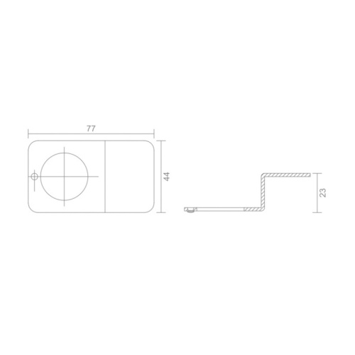 Качающаяся ручка плоскости защелка шкафа шкафа
