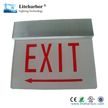 UL listed exit led signs