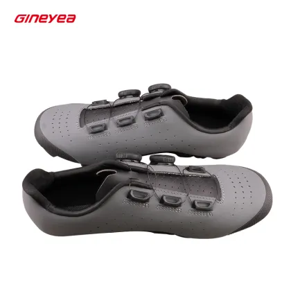 GINEYEA MT09 Men's Mountain Bike Power Lock Shoes - Light Breathable Cycling Biker Shoes