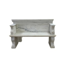 European Style Marble Garden Bench