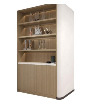 Custom Bookcase Furniture Manufacturer in China: Library Bookshelves with Doors and Drawers