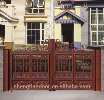 Archway Cast Aluminum Gates House Garden Entrance Main Gate manufacture