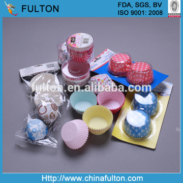 New printing wholesale disposable greaseproof cake cup liner