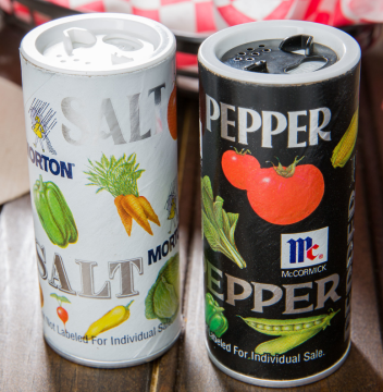 Spice Paper Tube/Containers With Shaker Top