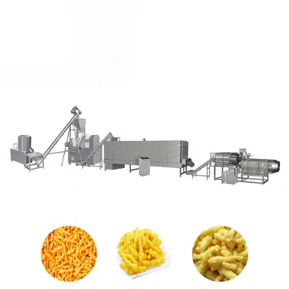 Cheetos Corn Curl Kurkure Snack Production Line Machine China